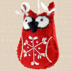 Wild Woolies Holiday Ornaments